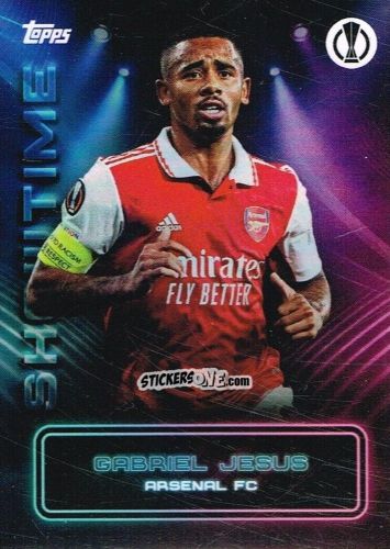 Sticker Gabriel Jesus - Showtime UEFA Club Competitions 2022-2023
 n. 2 - Topps
