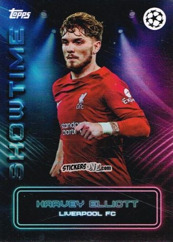 Sticker Harvey Elliott - Showtime UEFA Club Competitions 2022-2023
 n. 23 - Topps