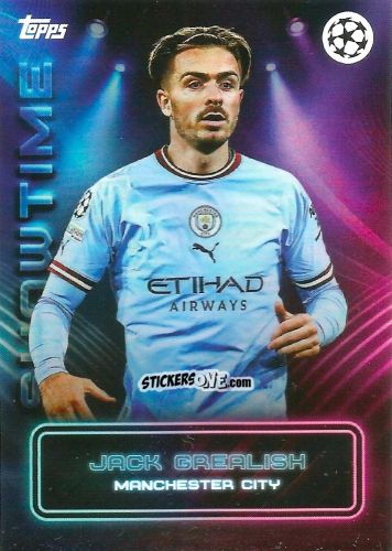 Sticker Jack Grealish - Showtime UEFA Club Competitions 2022-2023
 n. 28 - Topps