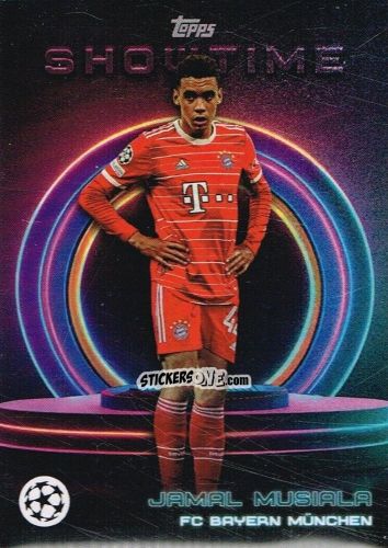 Cromo Jamal Musiala - Showtime UEFA Club Competitions 2022-2023
 n. 60 - Topps