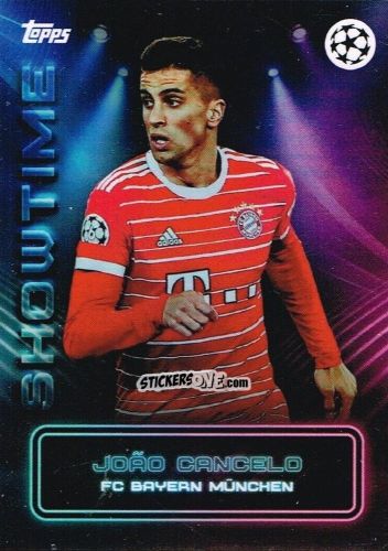 Sticker João Cancelo - Showtime UEFA Club Competitions 2022-2023
 n. 38 - Topps