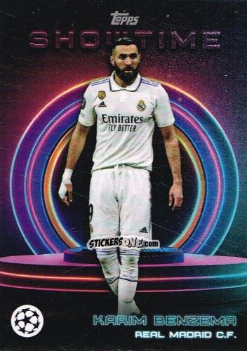 Cromo Karim Benzema - Showtime UEFA Club Competitions 2022-2023
 n. 66 - Topps