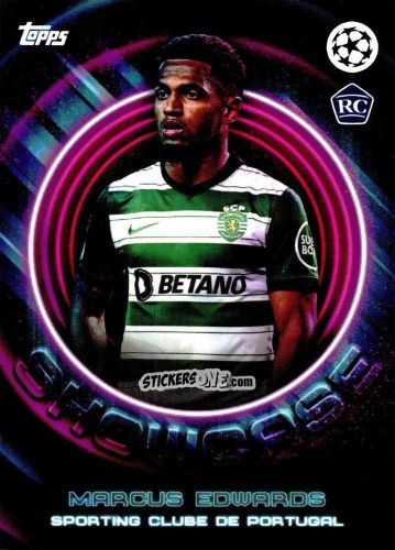 Sticker Marcus Edwards - Showtime UEFA Club Competitions 2022-2023
 n. 90 - Topps