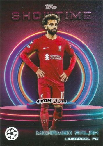Sticker Mohamed Salah - Showtime UEFA Club Competitions 2022-2023
 n. 56 - Topps
