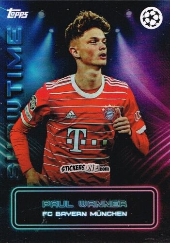 Cromo Paul Wanner - Showtime UEFA Club Competitions 2022-2023
 n. 45 - Topps