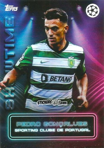 Sticker Pedro Gonçalves - Showtime UEFA Club Competitions 2022-2023
 n. 47 - Topps