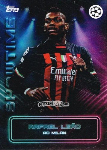 Figurina Rafael Leão - Showtime UEFA Club Competitions 2022-2023
 n. 34 - Topps