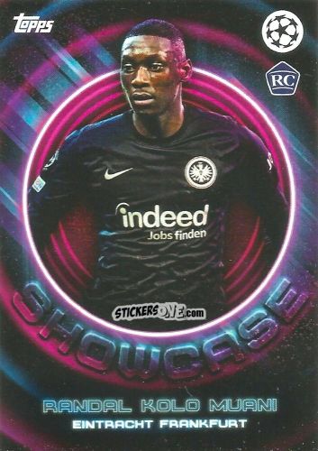 Cromo Randal Kolo Muani - Showtime UEFA Club Competitions 2022-2023
 n. 79 - Topps