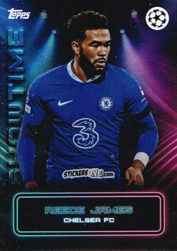 Sticker Reece James - Showtime UEFA Club Competitions 2022-2023
 n. 15 - Topps