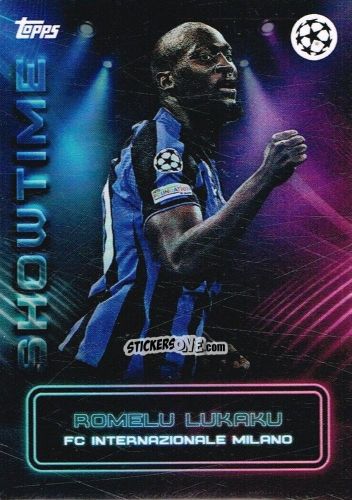 Sticker Romelu Lukaku - Showtime UEFA Club Competitions 2022-2023
 n. 36 - Topps