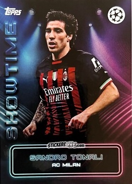 Sticker Sandro Tonali - Showtime UEFA Club Competitions 2022-2023
 n. 35 - Topps
