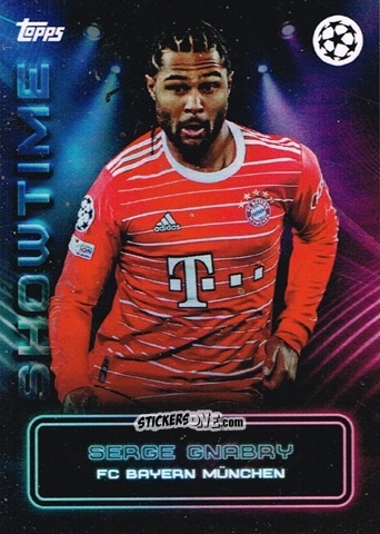 Sticker Serge Gnabry - Showtime UEFA Club Competitions 2022-2023
 n. 41 - Topps