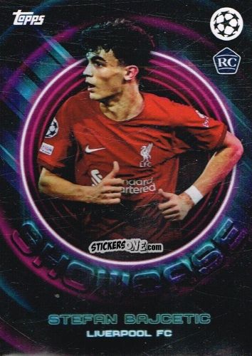 Sticker Stefan Bajcetic - Showtime UEFA Club Competitions 2022-2023
 n. 80 - Topps