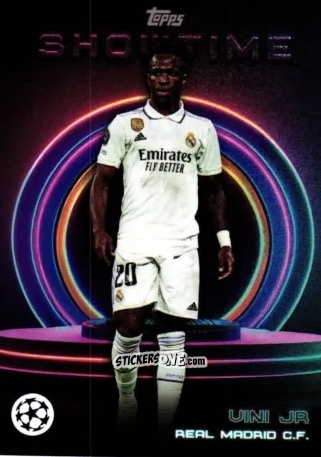 Sticker Vini Jr. - Showtime UEFA Club Competitions 2022-2023
 n. 69 - Topps