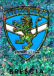 Figurina Brescia (Scudetto) - Supercalcio 1994-1995 - Panini