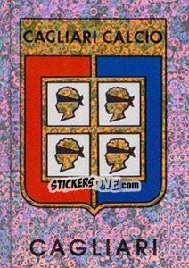 Sticker Cagliari (Scudetto) - Supercalcio 1994-1995 - Panini