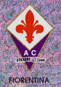 Sticker Fiorentina (Scudetto) - Supercalcio 1994-1995 n. 9 - Panini