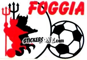 Sticker Foggia (Stemma) - Supercalcio 1994-1995 - Panini