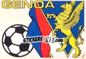 Sticker Genoa (Stemma) - Supercalcio 1994-1995 n. 14 - Panini