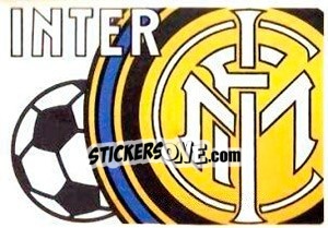 Cromo Inter (Stemma) - Supercalcio 1994-1995 - Panini