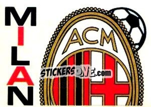 Cromo Milan (Stemma) - Supercalcio 1994-1995 - Panini