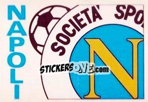 Sticker Napoli (Stemma) - Supercalcio 1994-1995 - Panini
