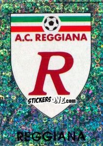 Sticker Reggiana (Scudetto) - Supercalcio 1994-1995 - Panini