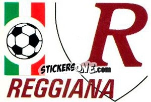 Figurina Reggiana (Stemma) - Supercalcio 1994-1995 - Panini