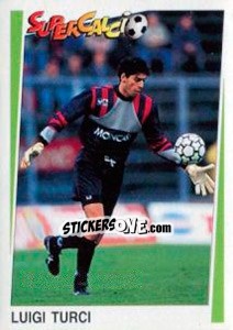 Sticker Luigi Turci - Supercalcio 1994-1995 - Panini