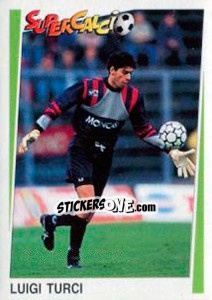 Sticker Luigi Turci - Supercalcio 1994-1995 n. 40 - Panini