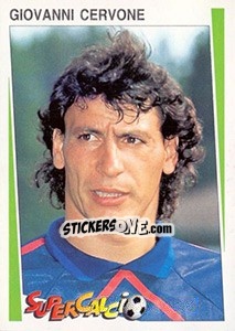 Figurina Giovanni Cervone - Supercalcio 1994-1995 - Panini