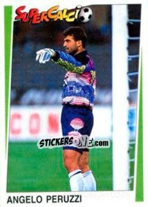 Cromo Angelo Peruzzi - Supercalcio 1994-1995 - Panini