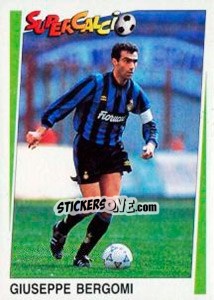 Sticker Giuseppe Bergomi - Supercalcio 1994-1995 n. 51 - Panini