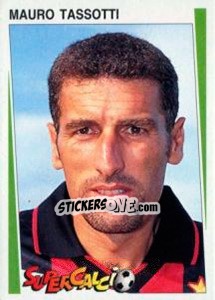 Figurina Mauro Tassotti - Supercalcio 1994-1995 - Panini