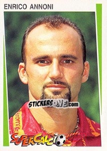 Sticker Enrico Annoni - Supercalcio 1994-1995 - Panini