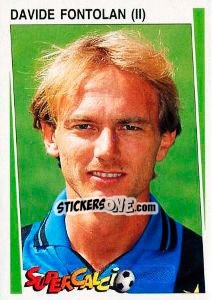 Sticker Davide Fontolan (II) - Supercalcio 1994-1995 n. 69 - Panini
