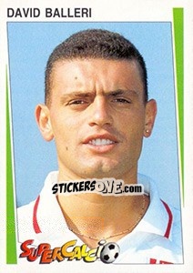 Cromo David Balleri - Supercalcio 1994-1995 - Panini