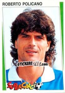 Figurina Roberto Policano - Supercalcio 1994-1995 - Panini