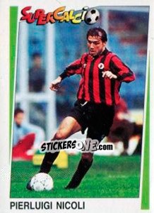 Figurina Pierluigi Nicoli - Supercalcio 1994-1995 - Panini