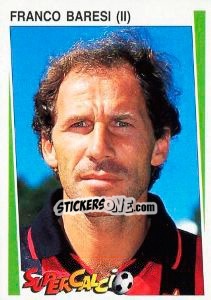 Cromo Franco Baresi (II) - Supercalcio 1994-1995 - Panini