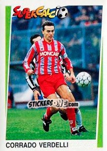 Sticker Corrado Verdelli - Supercalcio 1994-1995 n. 79 - Panini