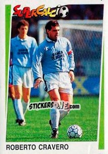 Sticker Roberto Cravero - Supercalcio 1994-1995 n. 80 - Panini