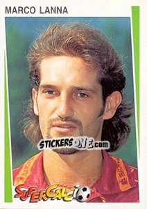 Sticker Marco Lanna - Supercalcio 1994-1995 - Panini