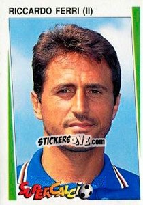 Sticker Riccardo Ferri (II) - Supercalcio 1994-1995 - Panini