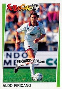 Sticker Aldo Firicano - Supercalcio 1994-1995 - Panini
