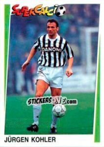 Figurina Jürgen Kohler - Supercalcio 1994-1995 - Panini