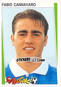 Cromo Fabio Cannavaro - Supercalcio 1994-1995 - Panini
