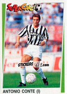 Sticker Antonio Conte (I) - Supercalcio 1994-1995 - Panini