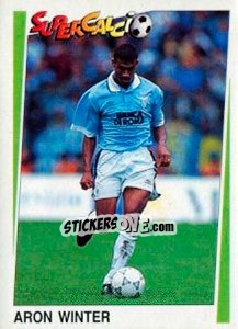 Figurina Aron Winter - Supercalcio 1994-1995 - Panini