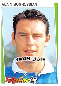 Sticker Alain Boghossian - Supercalcio 1994-1995 - Panini